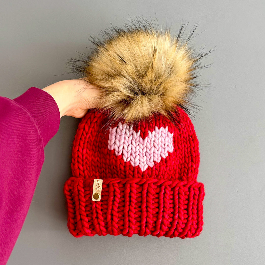 Big Heart Beanie – Piper & Bee