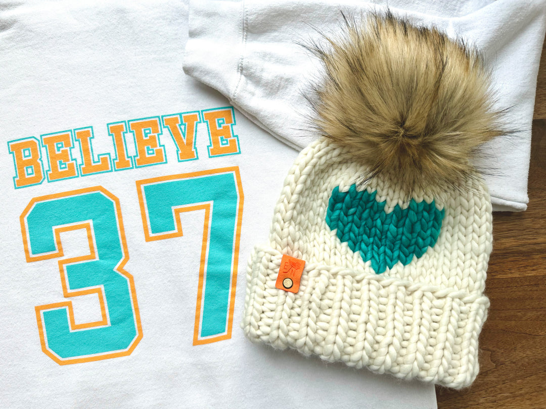 Eliza's Big Heart Beanie – Piper & Bee