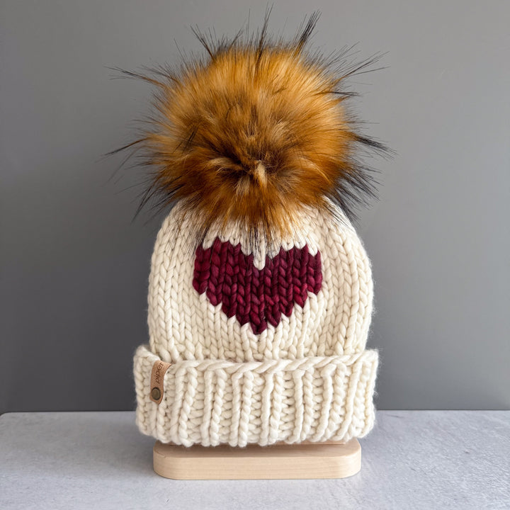 Big Heart Beanie – Piper & Bee