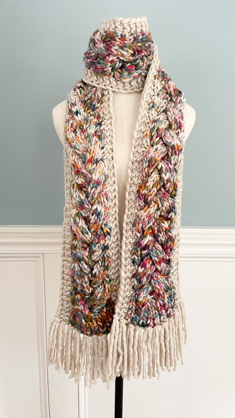 Delta Cable Scarf